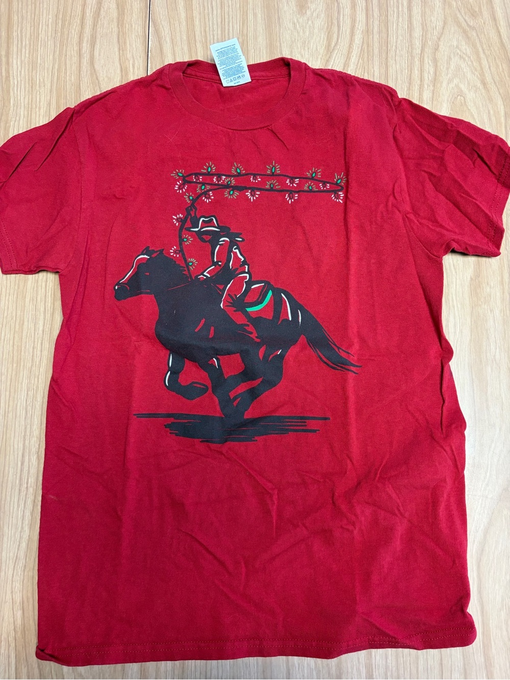 Red Short-Sleeve Christmas Tee